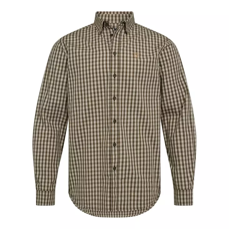 Deerhunter Baldwin Shirt Brown Check - Jegertrøyer - 5702827251102 - 1