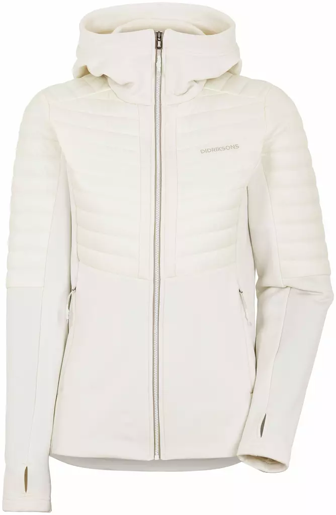 Didriksons Annema WNS Jacket Shell White - Skalljakker herrer - 7332627991182 - 1