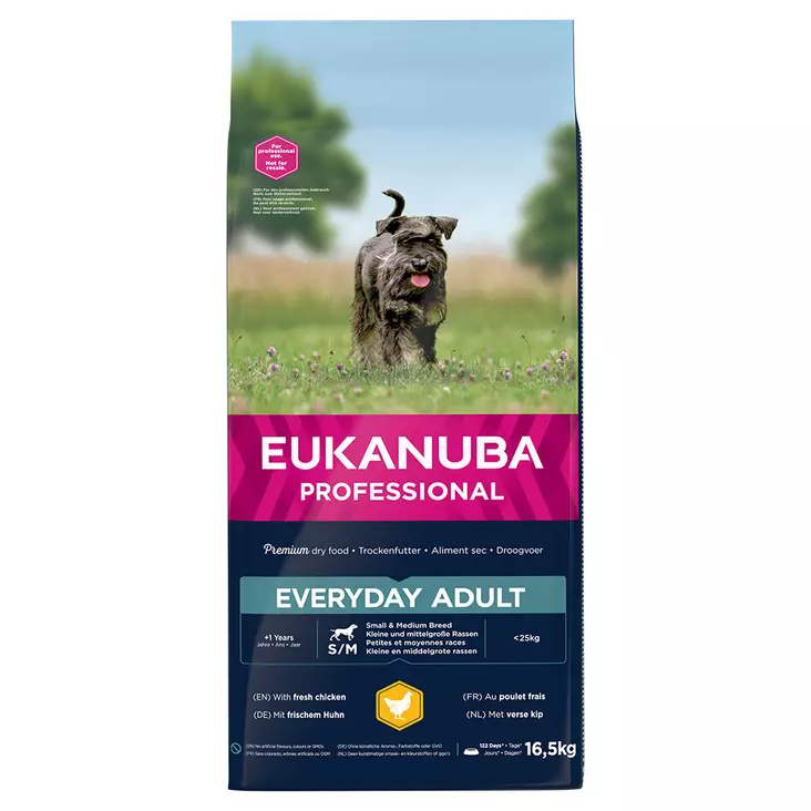 Eukanuba Adult Everyday S/M - Eukanuba hundefôr - 8710255154282 - 1