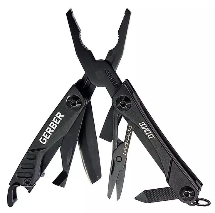 Gerber Dime Black - Multifunksjonsverktøy - 013658170032 - 1