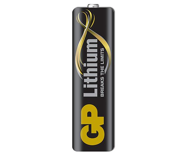 GP Lithium AA 4kpl paristo - Batterier og powerbanker - 4891199134562 - 1