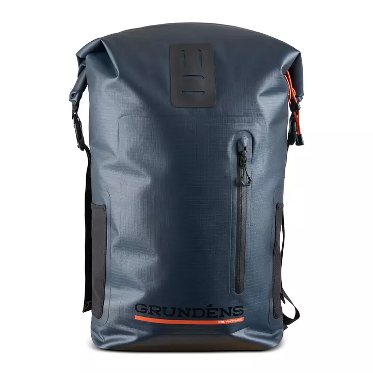 Grundens Wayward Roll Top Backpack 38L Dark Navy - Ryggsekker - 0840316348522 - 1