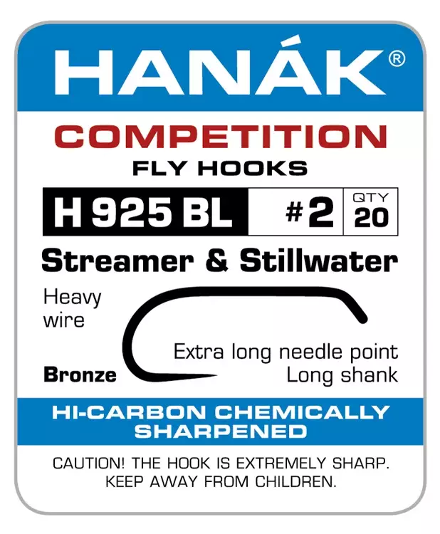 Hanak H925BL Streamer & Stillwater - Hullingløs - H925BL02 - 1