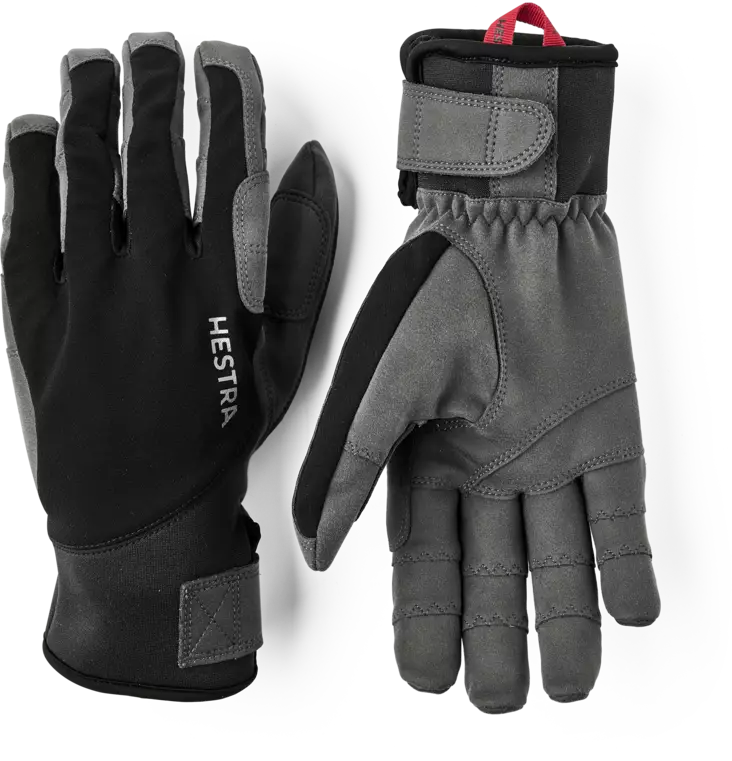 Hestra Ergo Grip Tactility 5-Finger Black/Dark Grey - Hansker - 7332904170842 - 1