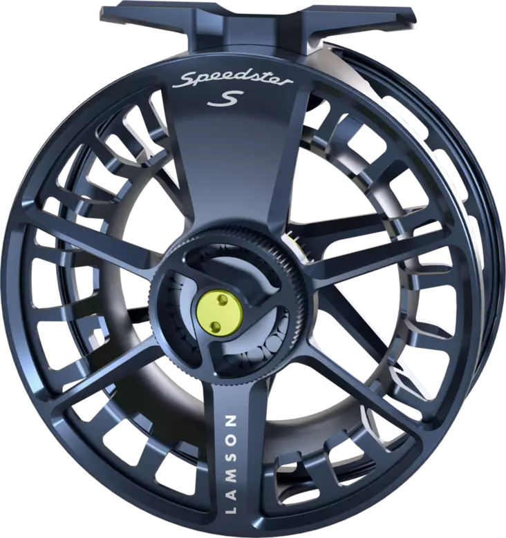 Lamson Speedster S-Series HD Midnight - Waterworks Lamson fluesneller - 708332010192 - 1