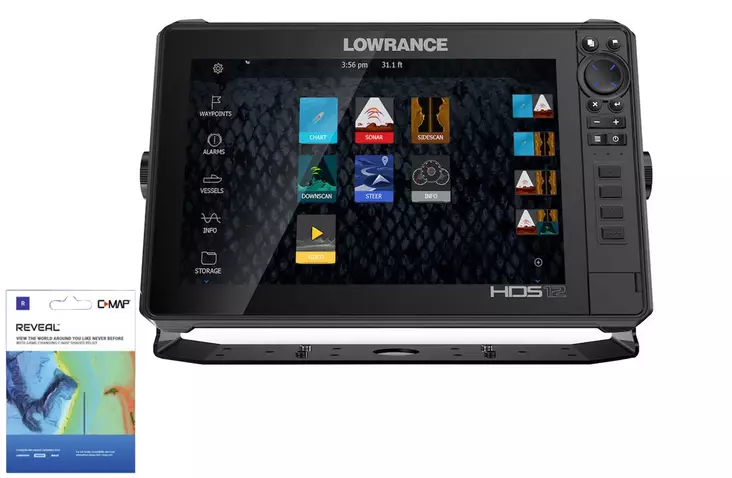 Lowrance HDS Live 12 and C-Map Reveal Finland Map - Ekkolodd/plotter kombinasjon - 2702202312 - 1