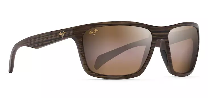 Maui Jim Makoa - Matte Brown Frame with HCL Lens - Glasslinser - 603429054182 - 1