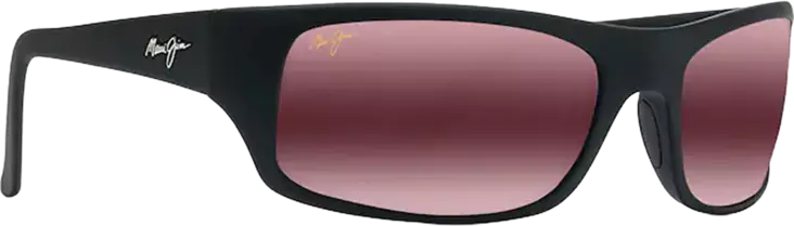 Maui Jim Peahi Matte Black - Rose Lens - Plastlinser - MM202-022 - 1