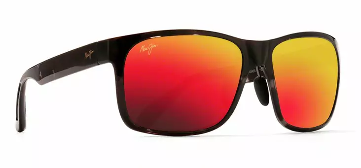 Maui Jim Red Sands - Grey Tortoise Frame with Hawaii Lava Lens - Plastlinser - MM432-042 - 1