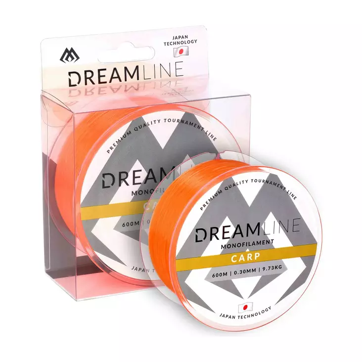 Mikado Dreamline Carp 600m Fluo Orange - Monofilsnøre - 5900637015482 - 1