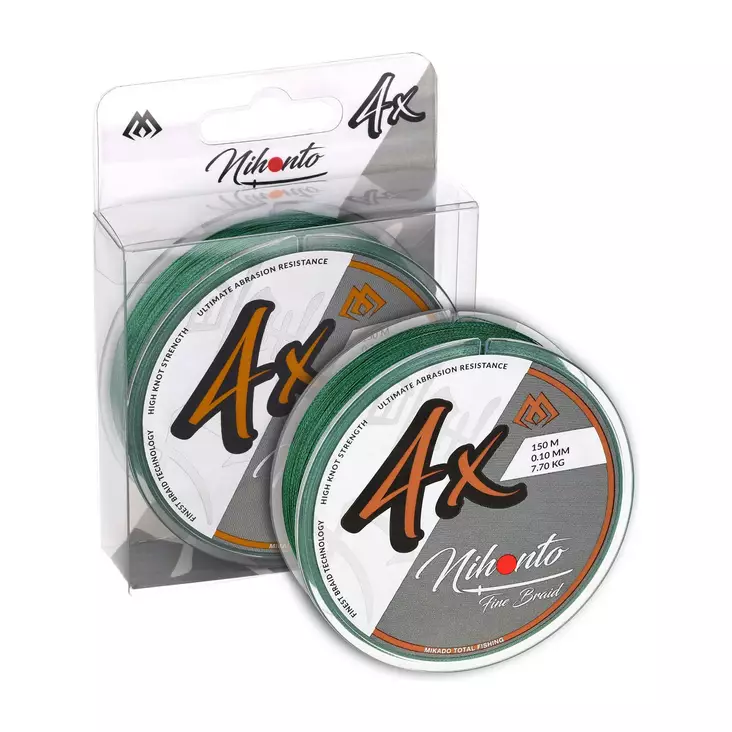 Mikado Nihonto Fine Braid 15m Green - Flettesnøre - 5900637509332 - 1