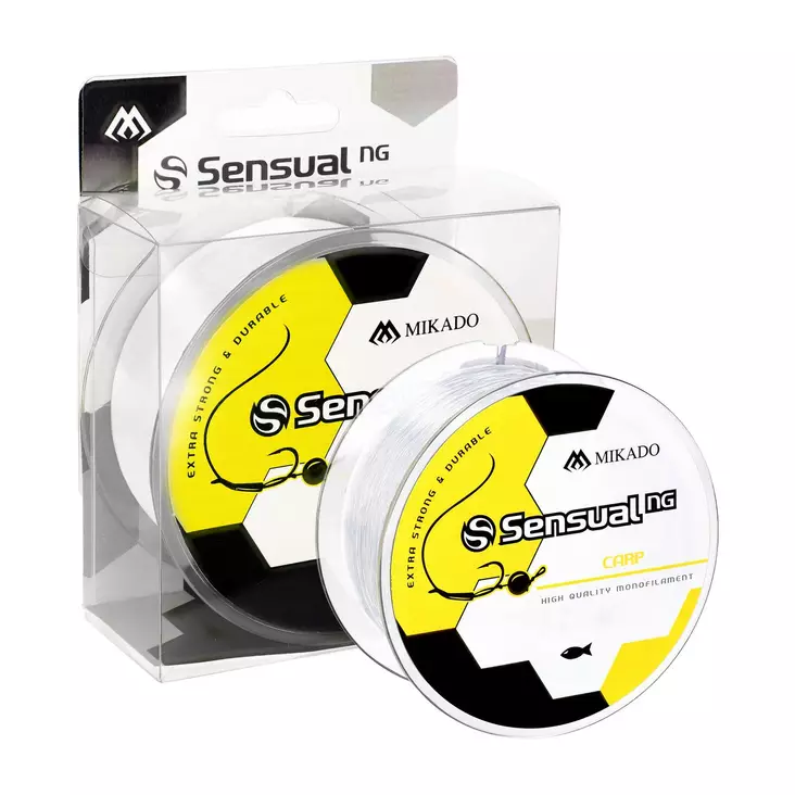 Mikado Sensual N.G. Carp 600m Transparent - Monofilsnøre - 5900637043492 - 1