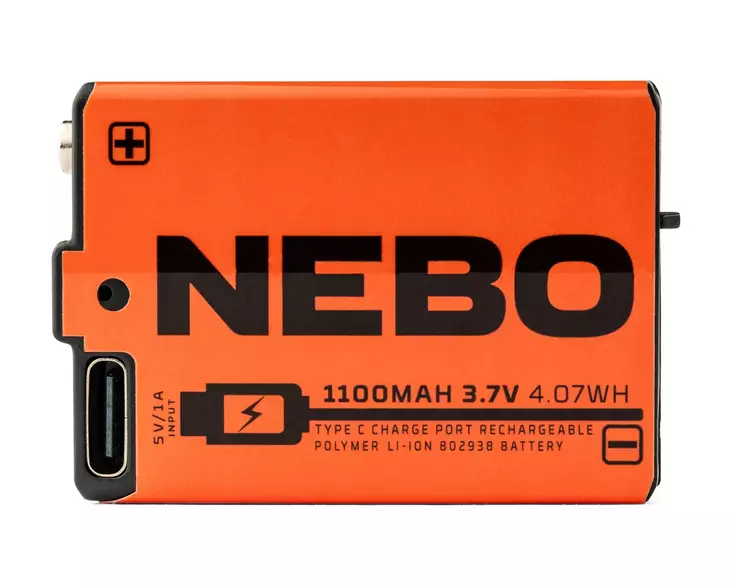 NEBO Rechargeable Battery 1100MAH - Tilbehør til lykter - 5060945232732 - 1