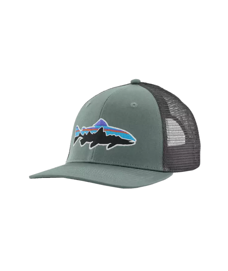Patagonia Fitz Roy Trout Trucker Hat Cover Green - Andre hodeplagg - 199346177382 - 1