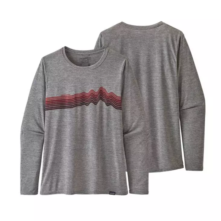Patagonia W's LS Capilene Cool Daily Shirt Feather Grey - Skjorter - 194187598082 - 1