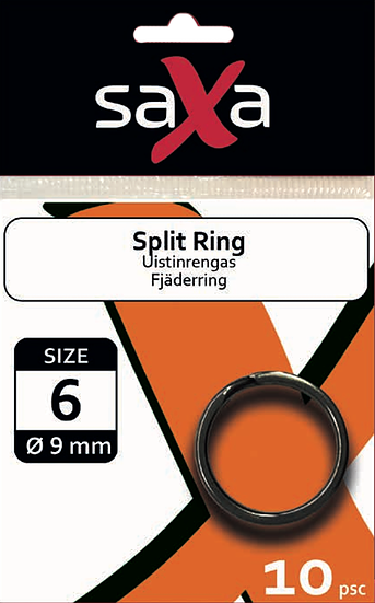 Saxa Split Ring 10pcs - Splittringer - splitring2 - 1