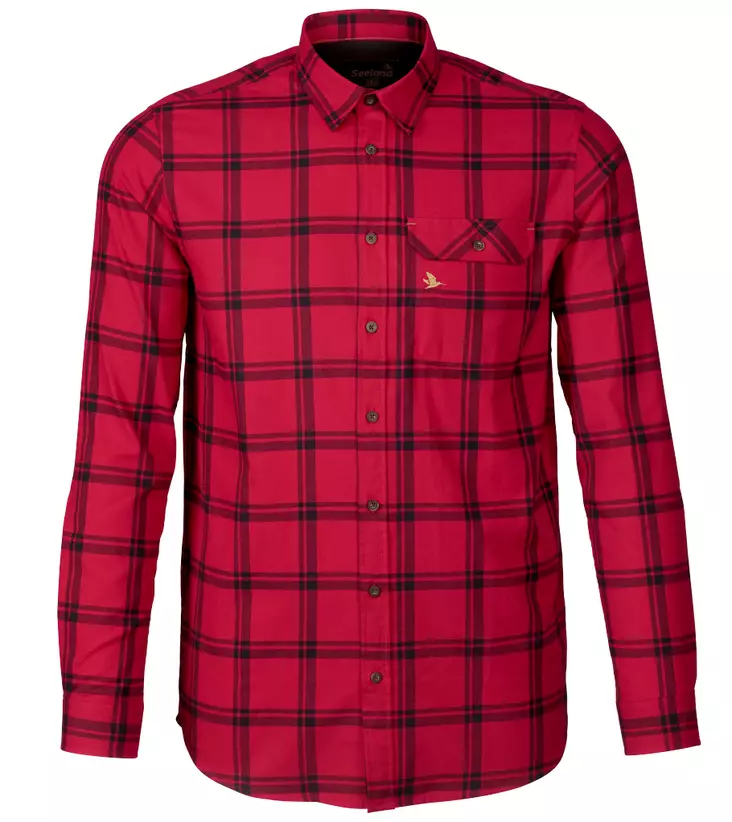 Seeland Highseat Shirt Hunter Red - Jegertrøyer - 5714733514882 - 1