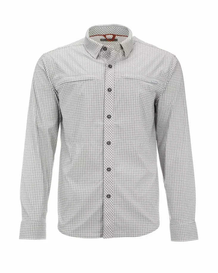 Simms Bugstopper Shirt Sterling Morada Plaid - Skjorter - 694264534212 - 1