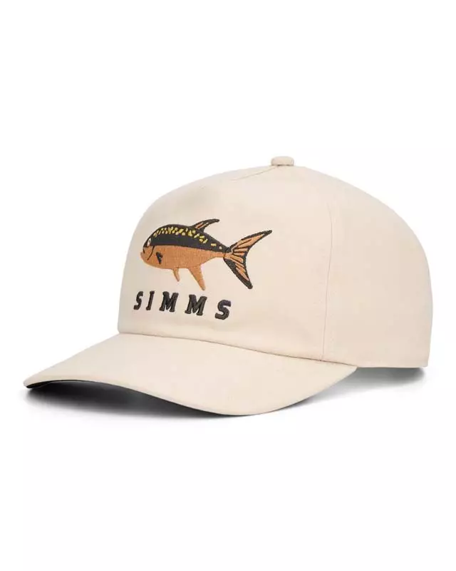Simms Double Haul Cap B.Clay Nomad Fish - Caps - 694264709832 - 1