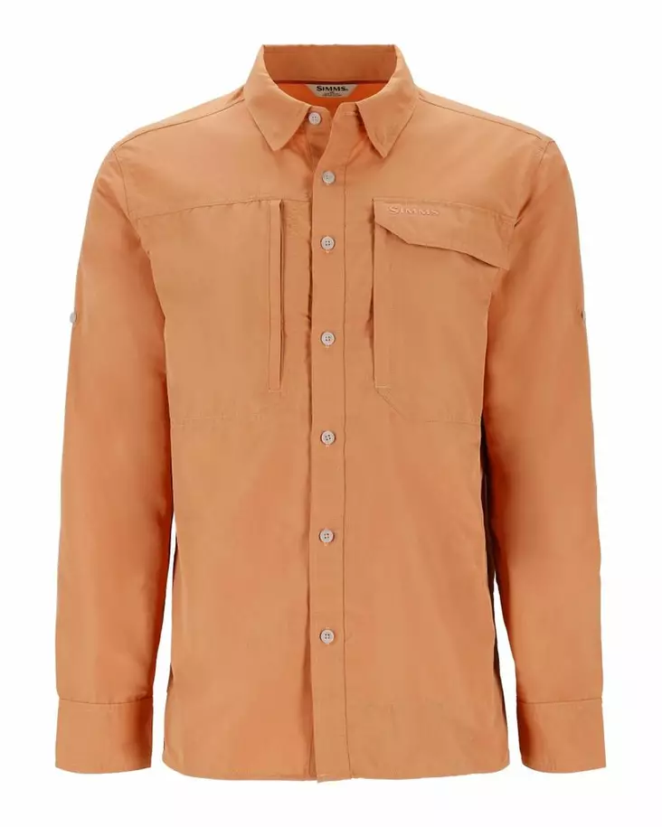 Simms Guide Shirt Orange Maple - Skjorter - 694264691892 - 2