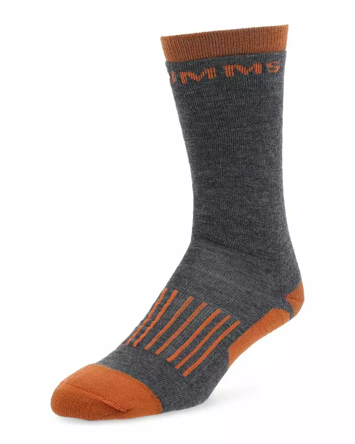 Simms Merino Midweight Hiker Sock Flame - Buffs og andre - 694264579862 - 2