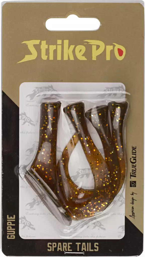 Strike Pro TrueGlide Guppie Spare Tails - Hale-biten - 1720010022 - 1