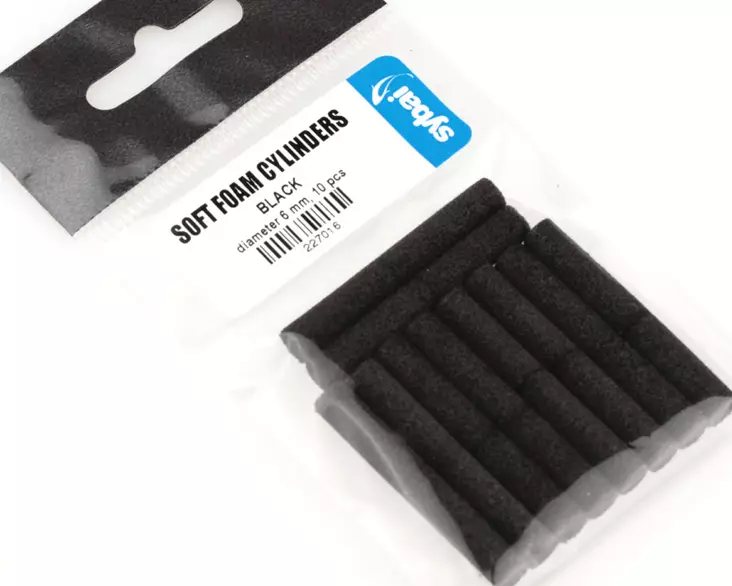 Sybai Soft Foam Cylinders 8mm - Booby-øyne - 859568732 - 1