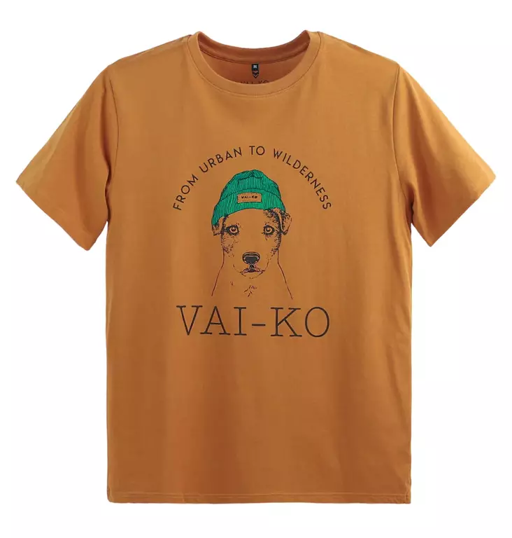 VAI-KO Boss Dog T-Shirt, Caramel Brown - T-skjorter herre - 6440000201412 - 1