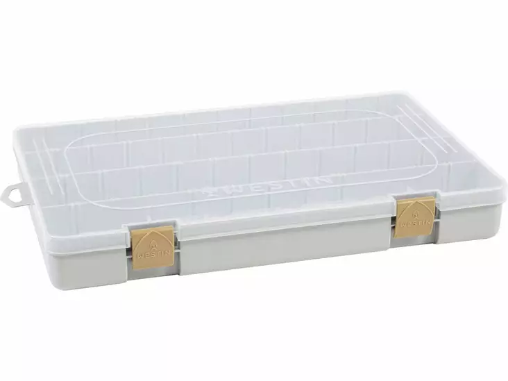 Westin W3 Tackle Box #L Grey/Clear - Beiteboks - 5707549484692 - 1