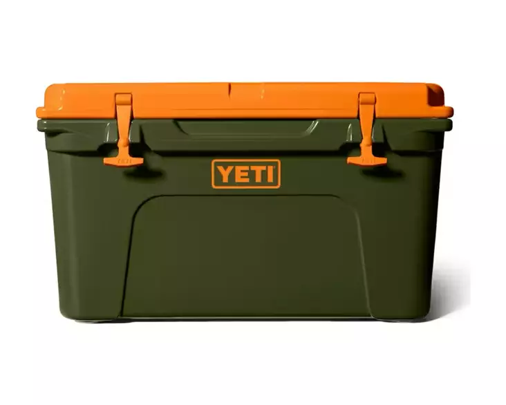 YETI TUNDRA 45 OLIVE/KING CRAB ORANGE - Kjølebager og kjølebokser - 888830630792 - 1