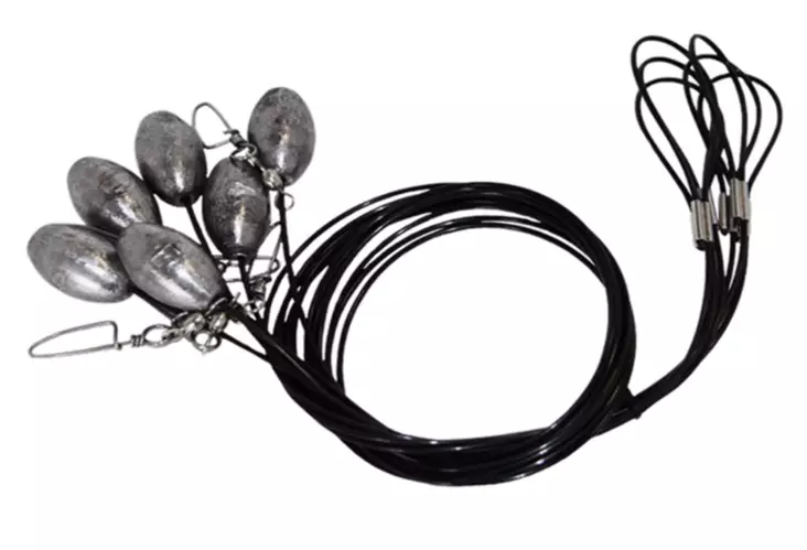 Zink Texas Rig 54" 6 OZ 6 Pack - Lokkende bilder / -diagram - 082271001542 - 1