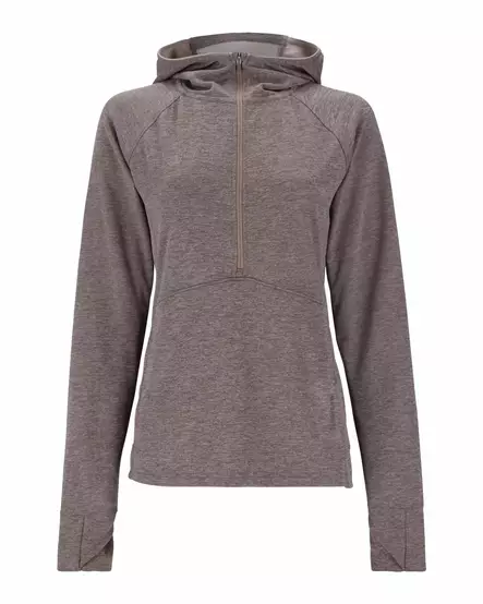 Simms Womens Bugstopper Hoody Heron Heather - Hettegensere - 694264679593 - 1