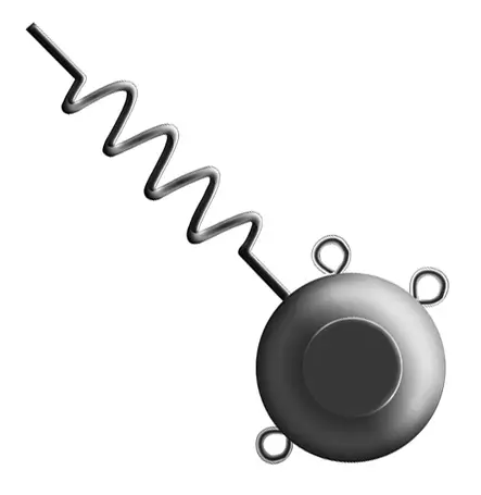 K.P Baits Predator Screw Head 6mm - Vertikalhode - 6438239065813 - 1