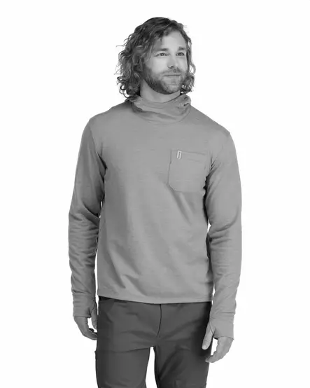 Simms Henry's Fork Hoody Steel Heather - Hettegensere - 694264582763 - 2