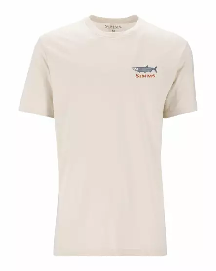 Simms Tarponwear T-Shirt Natural - T-skjorter herre - 694264678503 - 2