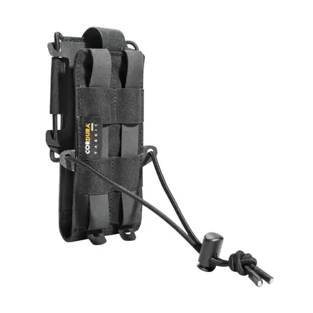 Tasmanian Tiger Digi Radio Pouch Black - Lommer til plate carriers - 4013236299083 - 3