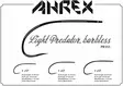 Ahrex PR351 Light Predator Barbless - Saltvannskroker - 655043956663 - 4