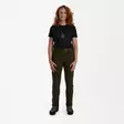 Deerhunter Lady Excape Softshell Trousers Art Green - Dame jaktbukser - 5702827209233 - 5