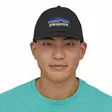 Patagonia P-6 Logo LoPro Trucker Black - Lastebilsjåfører - 192964417823 - 3