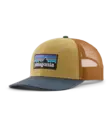 Patagonia P-6 Logo Trucker Hat Lynx Tan - Andre hodeplagg - 198077993803 - 1