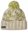 Patagonia Snowbelle Beanie Evergreen Flakes: Birch White - Luer - 196924766433 - 1