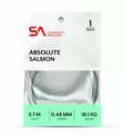 SA Absolute Salmon Leader 12ft - Avsmalnende Nylon-fortommer - 840309138543 - 1