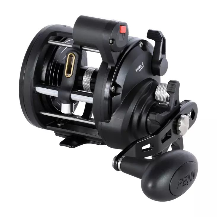 Penn Rival II Level Wind 30 LC LH - Trolling- & spakbremsesneller - 031324017863 - 1