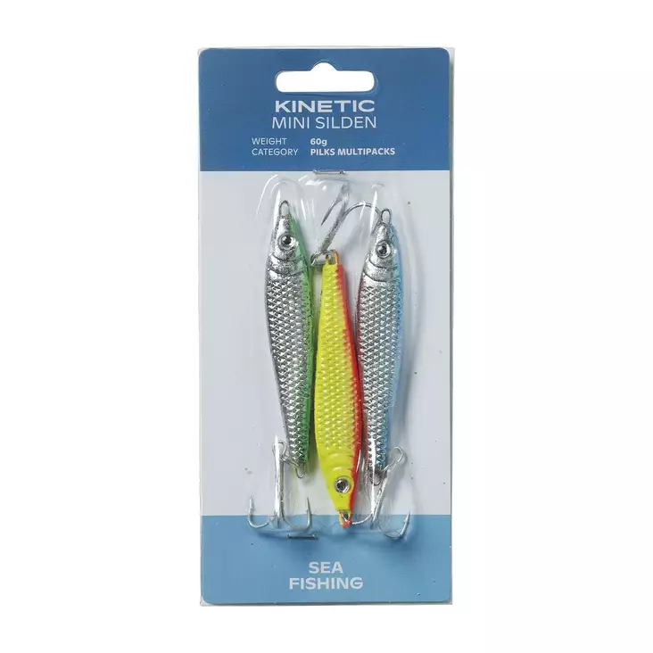 Kinetic Mini Silden 3-Pack - Metall- & shore jigging-jigger - 5707549273333 - 1