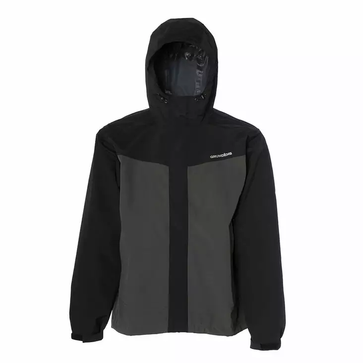Grundens Full Share Jacket Black Grey - Skalljakker herrer - 7332525258493 - 1