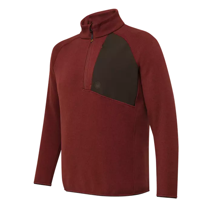 Beretta Abisko Half Zip Fleece Madder Brown - Jegerens basis- og mellomlag - 8051832698653 - 1