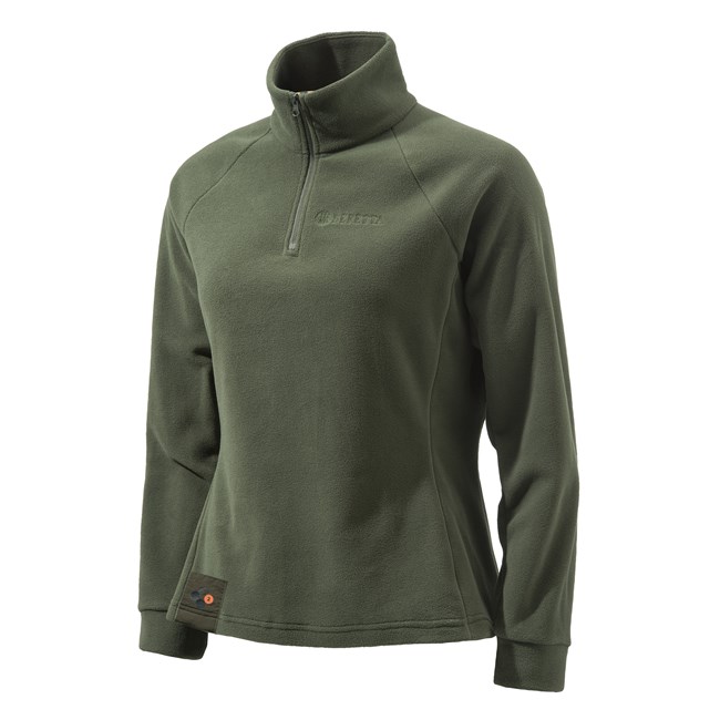 Beretta Half Zip Fleece Womens Green - Jegertrøyer - 8051832194803 - 1