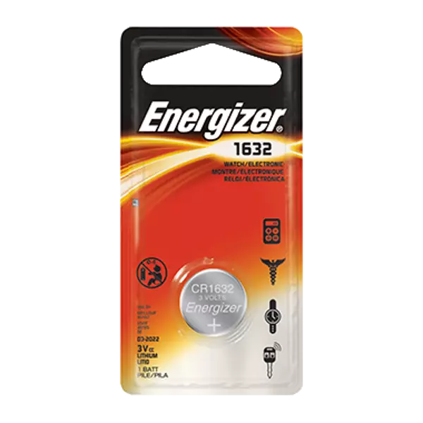 Energizer CR1632 ENR 3,0V - Batterier og powerbanker - 7638900411553 - 1