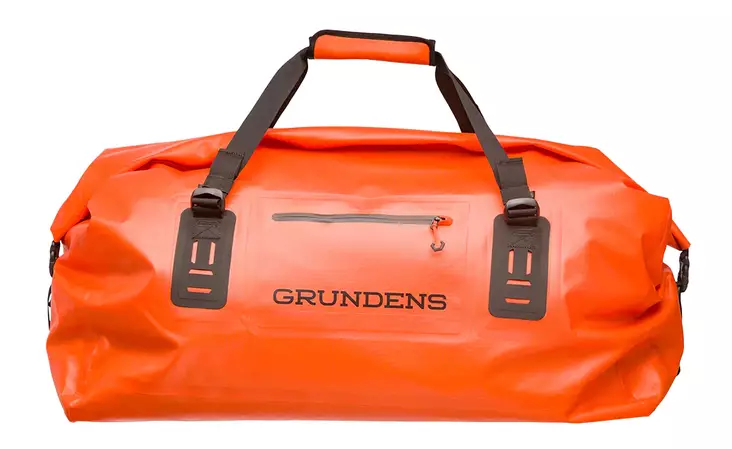 Grundens Shackleton Duffell 2.0 105L Red Orange - Utstyrvesker - 7332525270693 - 1