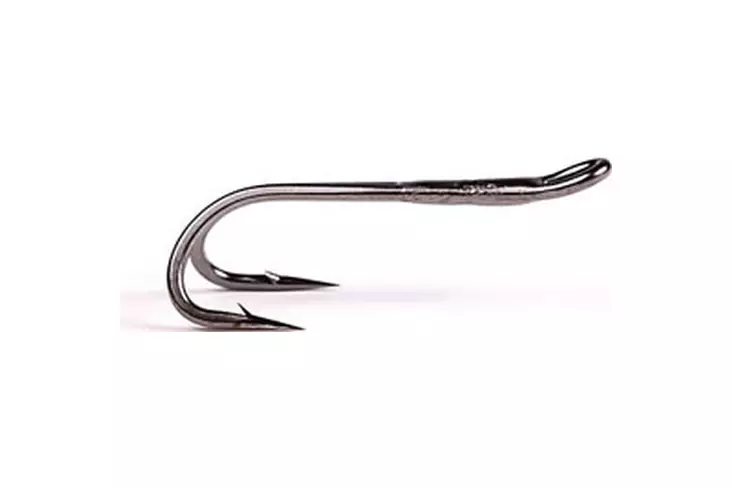 Guideline Double Fly Hook 2X Heavy #4 - Laksekroker - 7033840419223 - 1